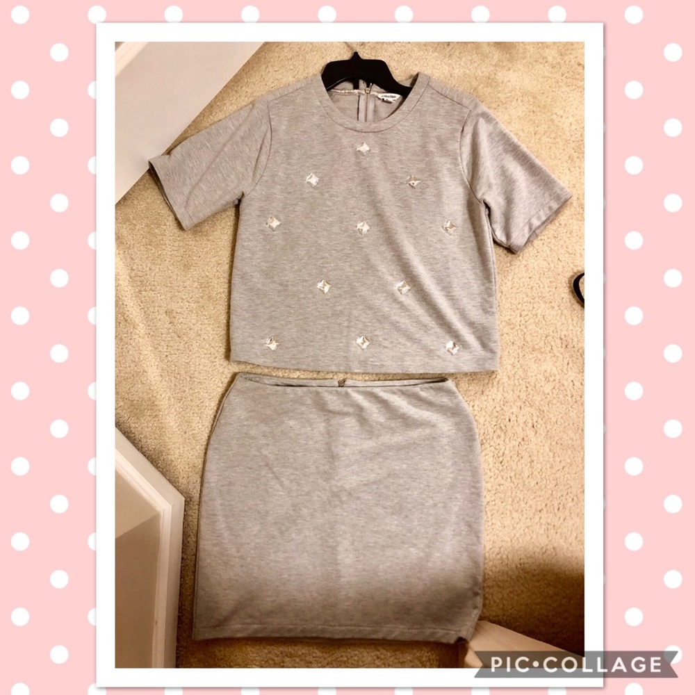Calvin Klein women shirt and skirt set